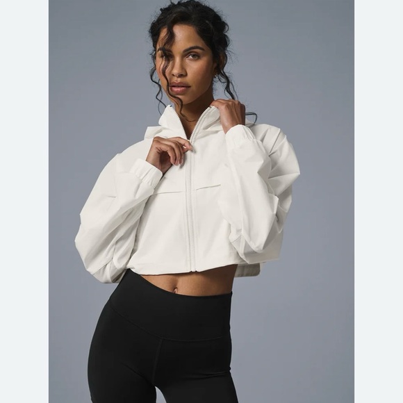 ALO Yoga | Jackets & Coats | Alo Yoga Cropped Playmaker Jacket
